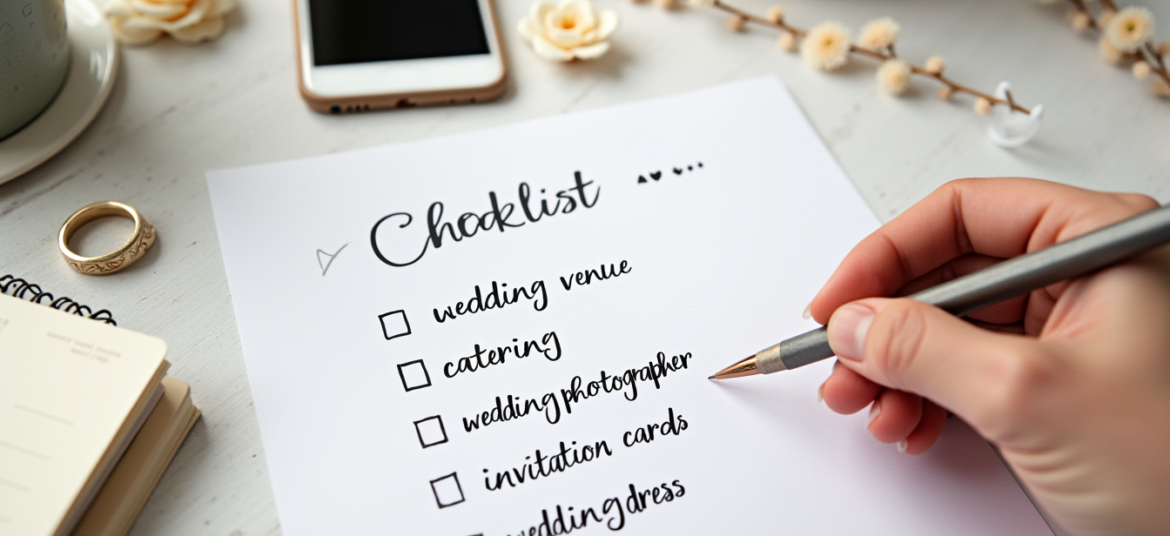Die ultimative Checkliste für Eure Hochzeit